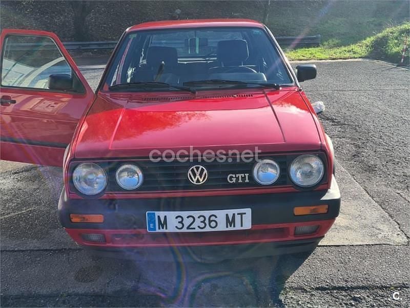 Rojo Usado 1991 VW Golf III GTI Berlina | 10.000 € - Imagen 1/4