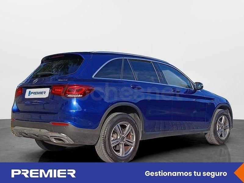 Usado Mercedes GLC300e 313 CV (230 kW) 2021 Azul SUV
