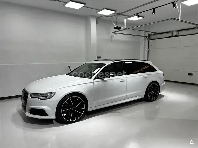 Usado Audi A6 326 CV (239 kW) 2017 Blanco Familiar