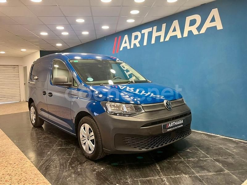 Azul Usado 2021 VW Caddy Edition Monovolumen | 14.900 € (Super precio) - Imagen 1/4