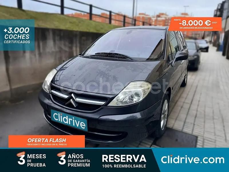 Negro Usado 2007 Citroën C8 Monovolumen | 4690 € (Precio justo) - Imagen 1/3