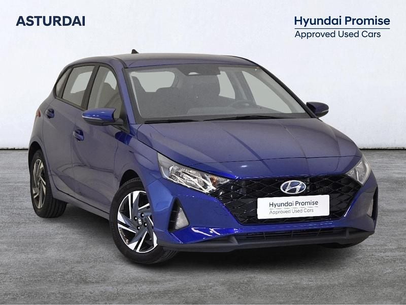 Usado Hyundai i20 84 CV (61 kW) 2024 Azul Berlina