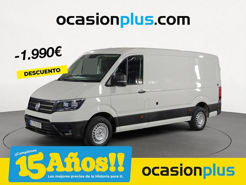 Blanco Usado 2019 VW Crafter Van | 21.900 € (Precio justo) - Imagen 1/4