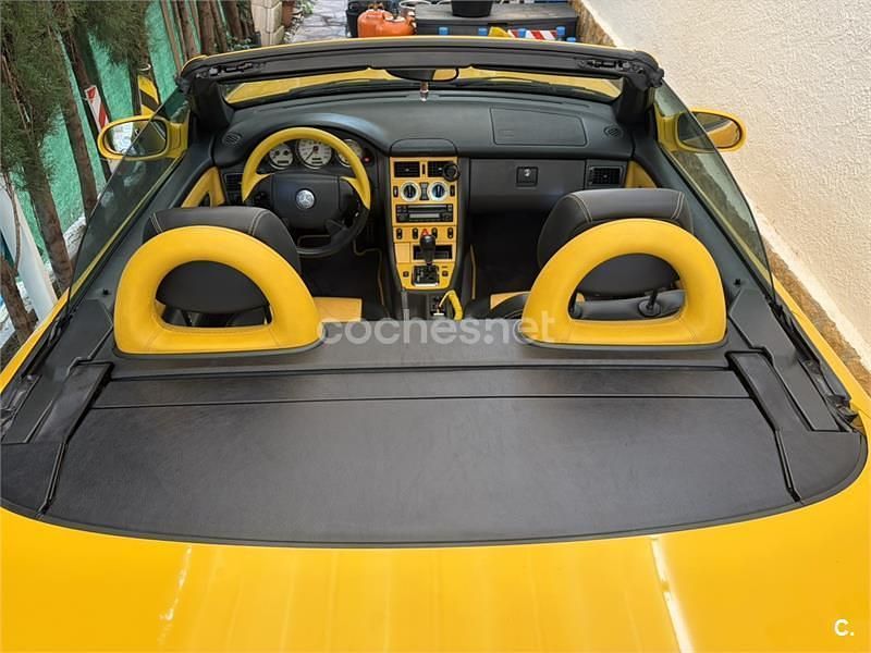 Usado Mercedes SLK200 136 CV (100 kW) 1999 Amarillo Descapotable