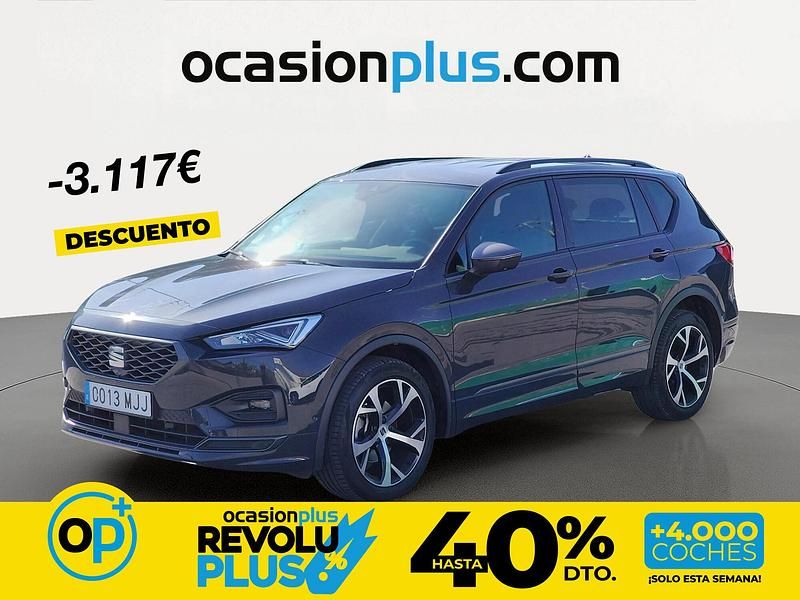 Usado Seat Tarraco FR 150 CV (110 kW) 2023 Gris SUV