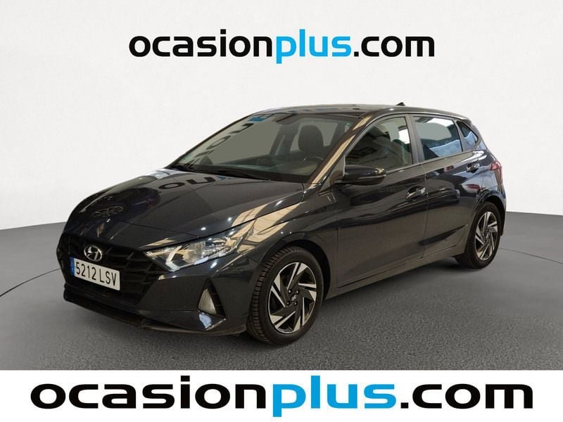 Gris Usado 2021 Hyundai i20 Utilitario | 11.547 € (Precio justo) - Imagen 1/4