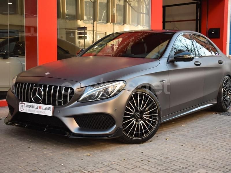 Gris / plata Usado 2017 Mercedes C43 AMG Berlina | 34.990 € (Precio justo) - Imagen 1/4