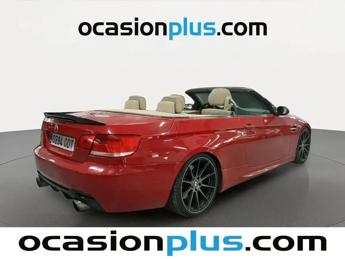 Usado BMW 335 Cabriolet 306 CV (225 kW) 2008 Rojo Descapotable