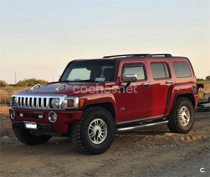 Rojo Usado 2006 Hummer H3 SUV | 25.000 € - Imagen 1/2
