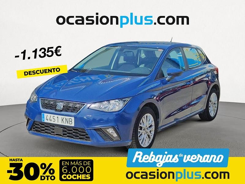 Azul Usado 2018 Seat Ibiza Style | 12.490 € (Un poco caro) - Imagen 1/4