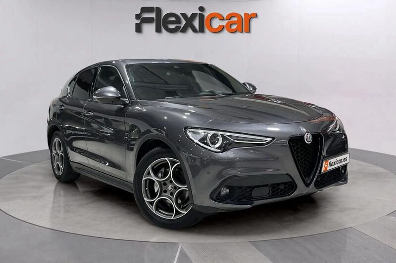 Gris Usado 2022 Alfa Romeo Stelvio Sprint SUV | 24.390 € (Precio justo) - Imagen 1/4