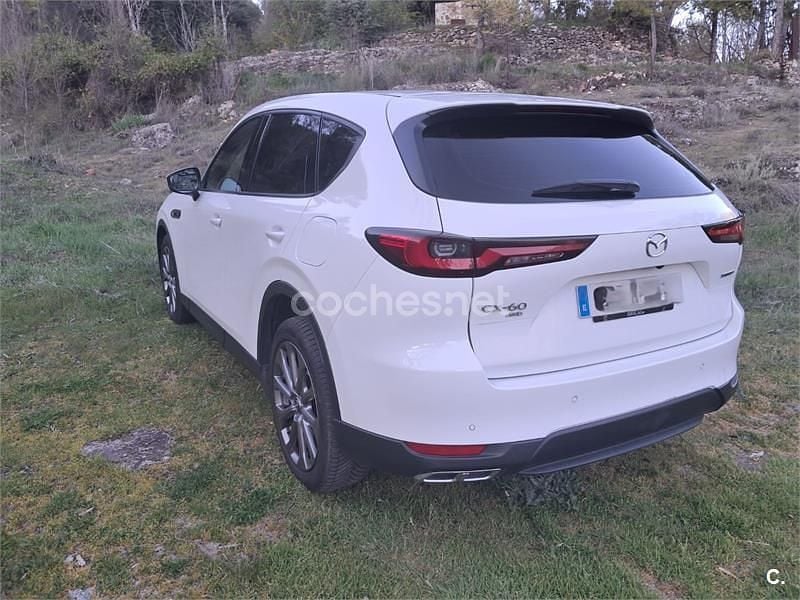 Usado Mazda CX-60 Exclusive-Line 327 CV (240 kW) 2023 Blanco SUV