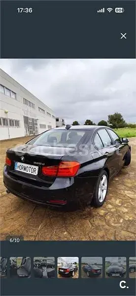 Usado BMW 320 Gran Turismo 184 CV (135 kW) 2013 Negro Berlina