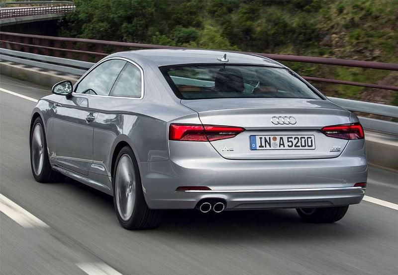 Usado Audi A5 S-Line 190 CV (139 kW) 2017 Negro Coupe