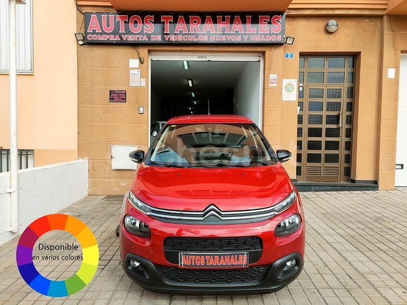 Usado Citroën C3 Feel 82 CV (60 kW) 2018 Granate Utilitario