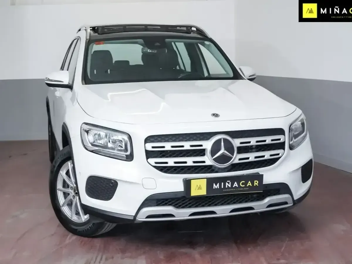Usado Mercedes GLB200 150 CV (110 kW) 2021 Blanco SUV