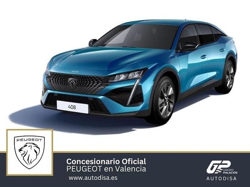 Nuevo Peugeot 408 GT GT 136 CV (100 kW) 2025 Azul Berlina