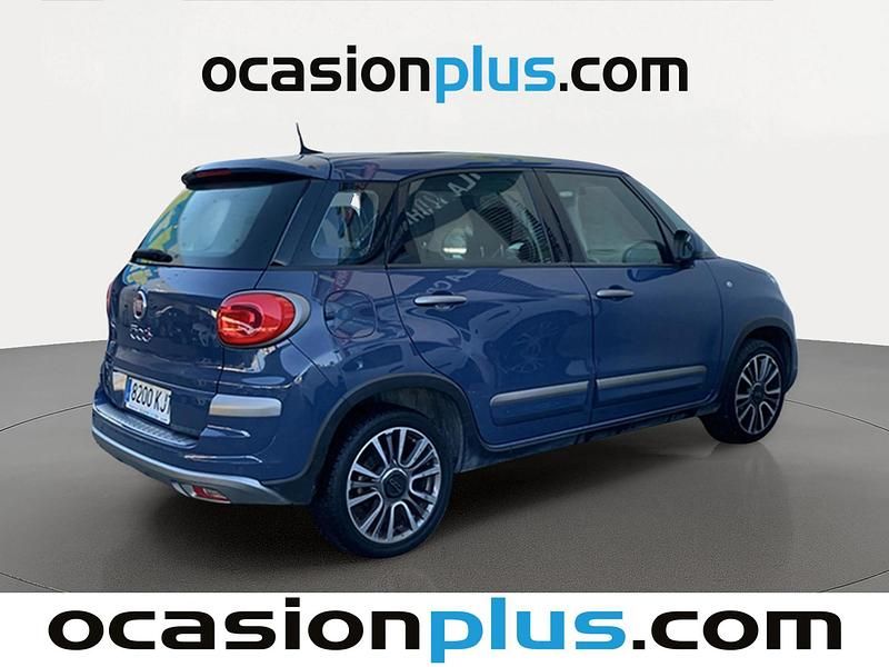 Usado Fiat 500L Cross 95 CV (69 kW) 2018 Azul Monovolumen