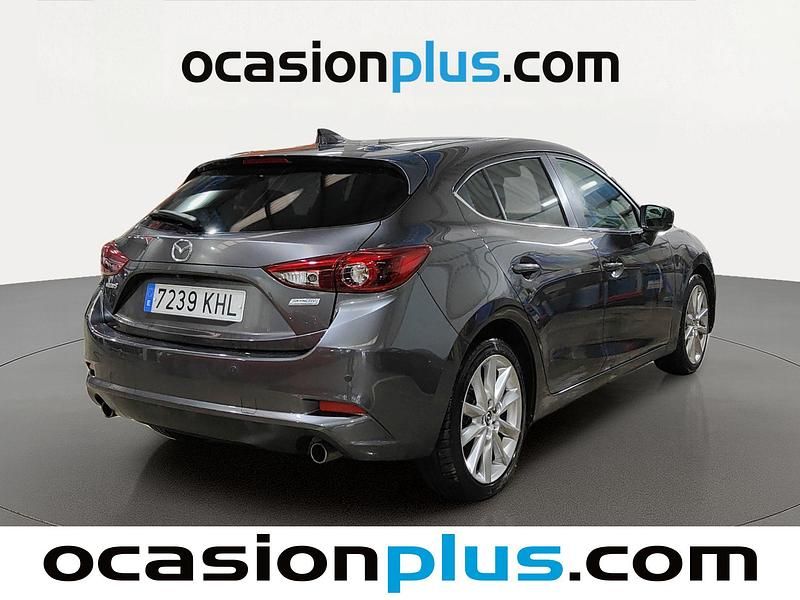 Usado Mazda 3 120 CV (88 kW) 2018 Gris Utilitario