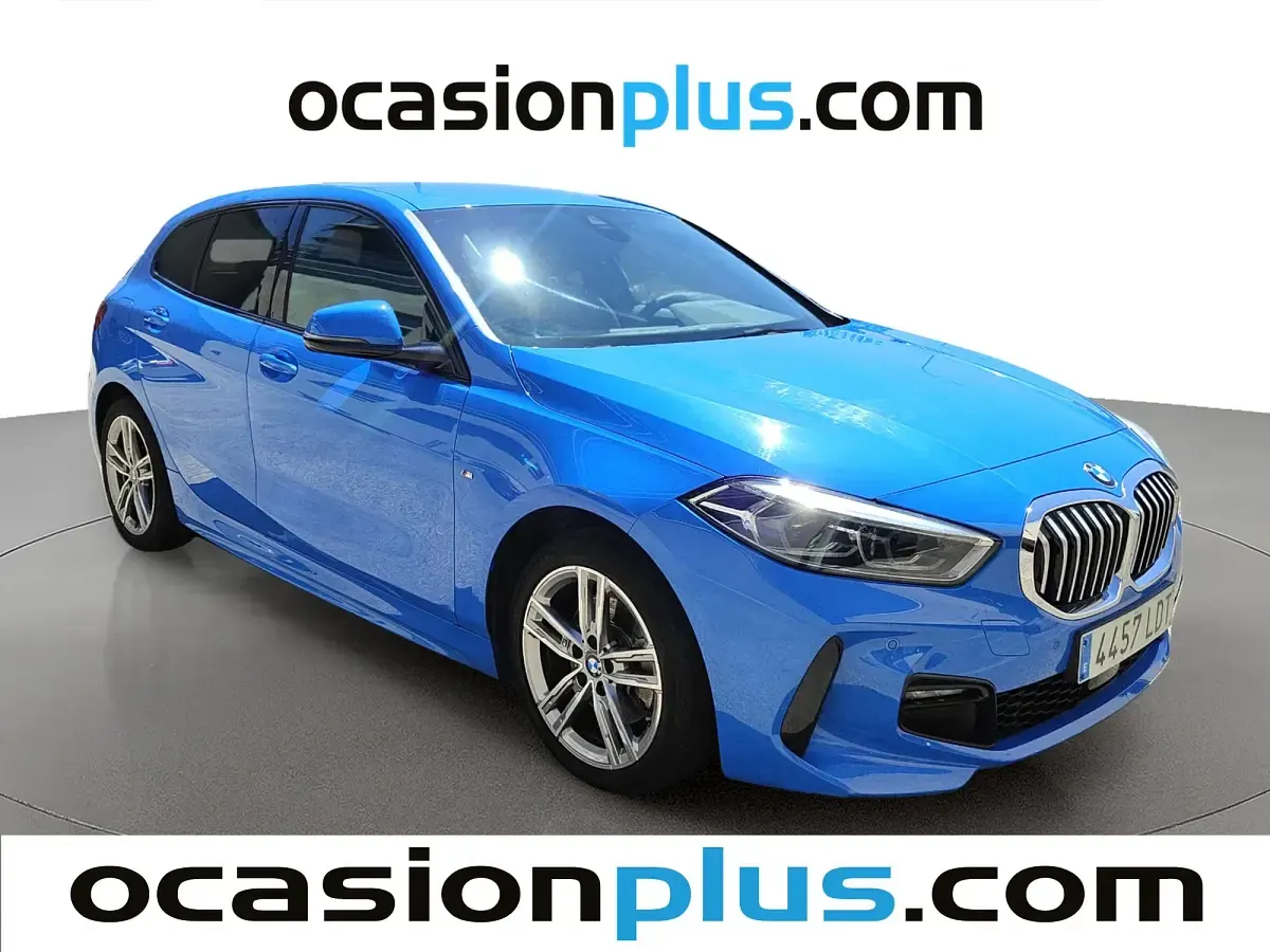 Usado BMW 118 150 CV (110 kW) 2020 Azul Utilitario