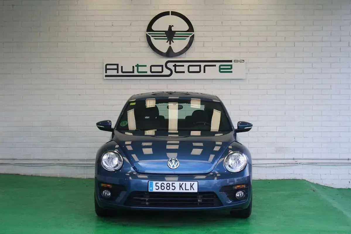 Usado VW Beetle 105 CV (77 kW) 2018 Azul Utilitario