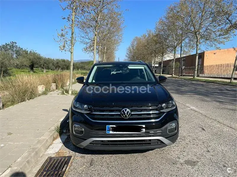 Usado VW T-Cross Sportline 110 CV (80 kW) 2022 Negro SUV