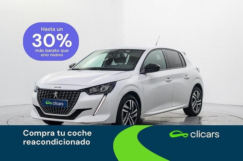 Blanco Usado 2022 Peugeot 208 Allure Utilitario | 14.990 € (Precio justo) - Imagen 1/4
