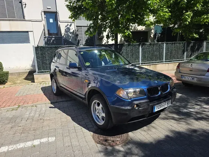 Usado BMW X3 150 CV (110 kW) 2007 Azul SUV