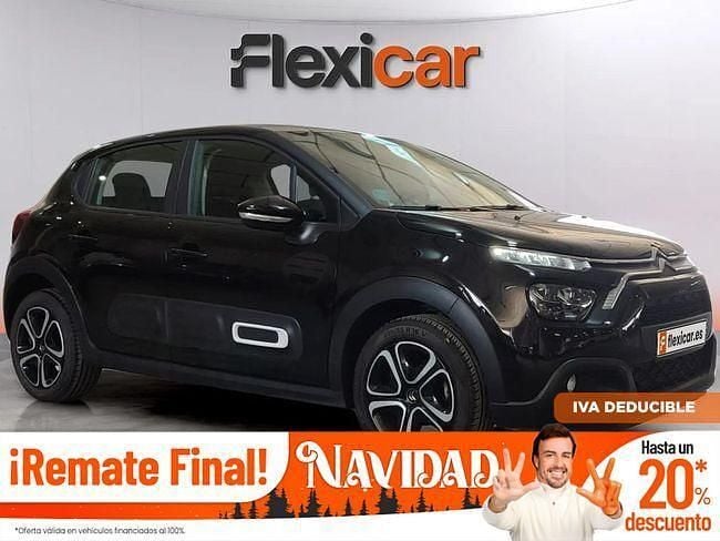 Negro Usado 2024 Citroën C3 PureTech Utilitario | 11.790 € (Precio justo) - Imagen 1/4