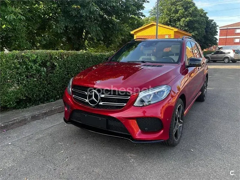 Usado Mercedes GLE350 258 CV (189 kW) 2018 Granate SUV