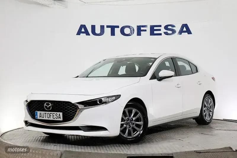 Blanco Usado 2021 Mazda 3 Berlina | 14.750 € (Precio justo) - Imagen 1/4