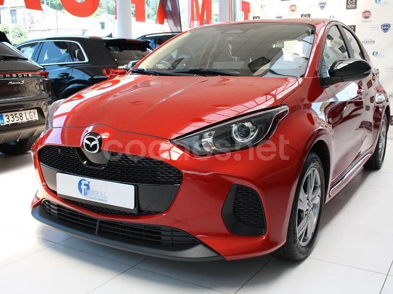 Rojo Nuevo 2025 Mazda 2 Exclusive-Line Berlina | 23.000 € (Precio justo) - Imagen 1/4