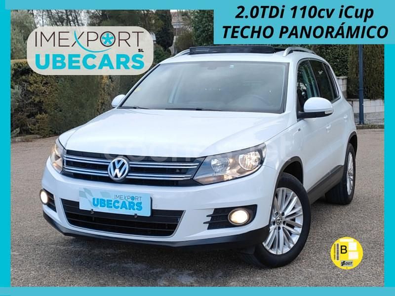 Usado VW Tiguan 110 CV (80 kW) 2015 Blanco SUV