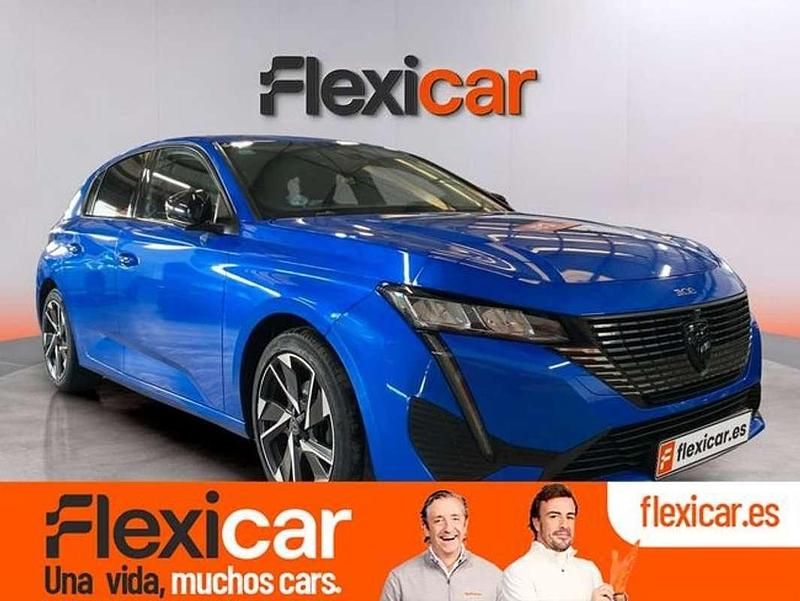 Usado Peugeot 308 Allure 131 CV (96 kW) 2021 Azul Utilitario
