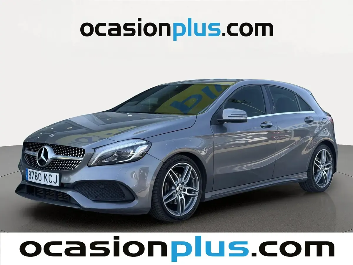 Usado Mercedes A200 AMG 136 CV (100 kW) 2017 Gris Utilitario