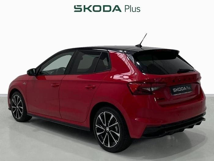 Rojo Usado 2024 Skoda Fabia Monte Carlo | 19.490 € (Precio justo) - Imagen 1/4