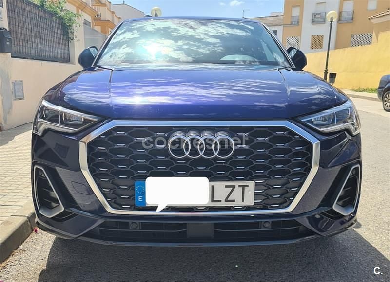 Usado Audi Q3 Sportback S-Line 150 CV (110 kW) 2022 Azul SUV