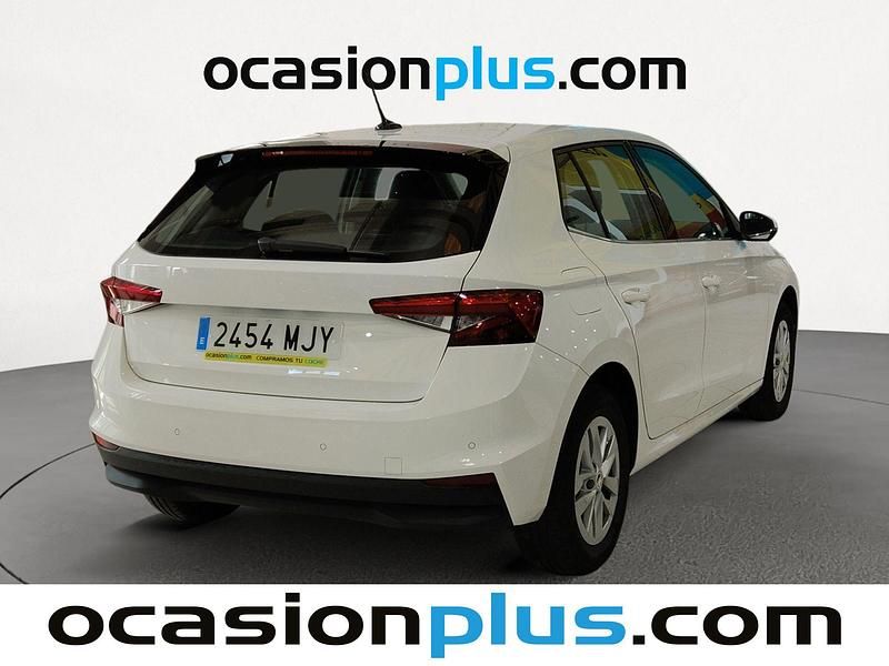 Usado Skoda Fabia Ambition 110 CV (80 kW) 2023 Blanco Utilitario