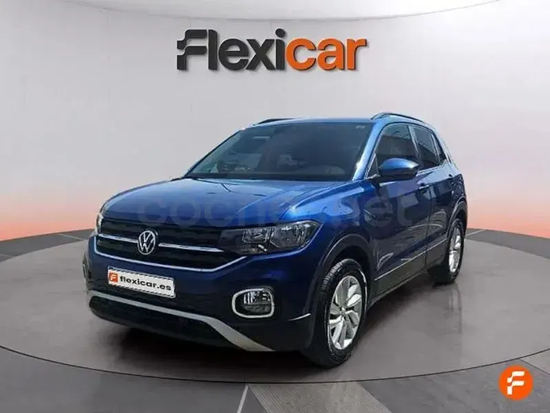 Usado VW T-Cross Advance 95 CV (69 kW) 2021 Azul SUV