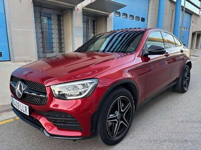 Usado Mercedes GLC200 197 CV (144 kW) 2021 Burdeos SUV