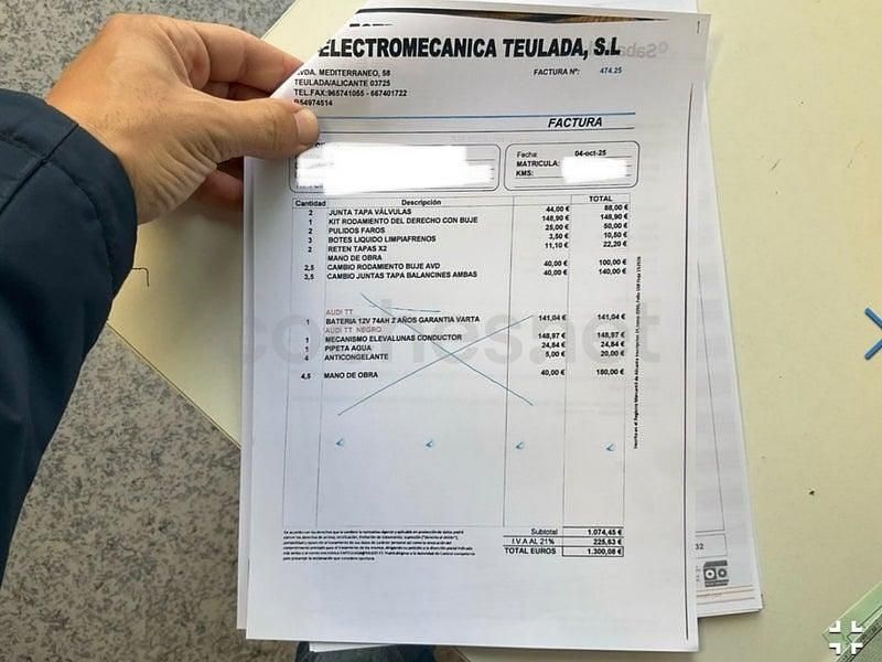 Usado Audi A6 177 CV (130 kW) 2006 Gris / plata Berlina