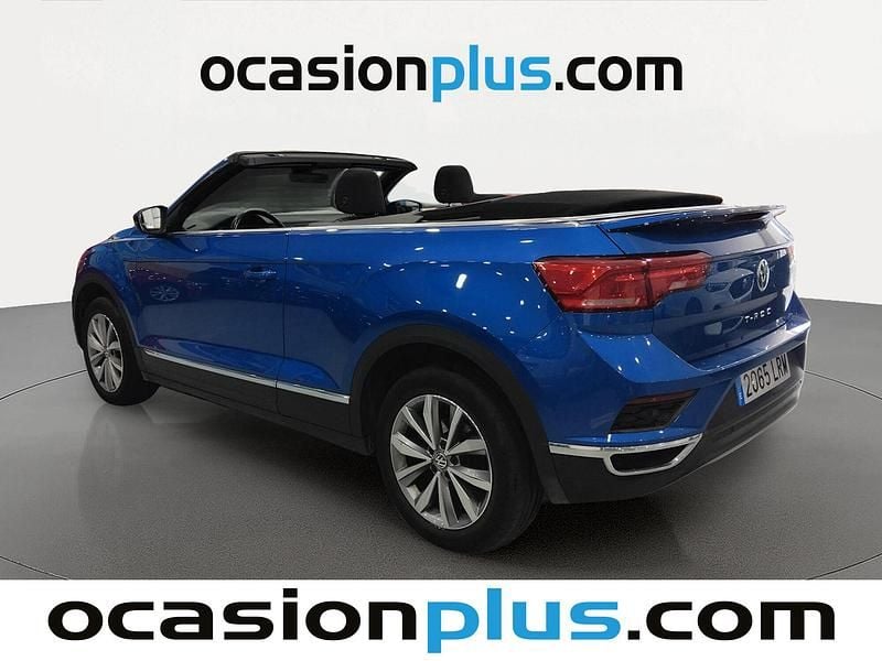 Usado VW T-Roc Cabriolet Style 115 CV (84 kW) 2021 Azul Descapotable