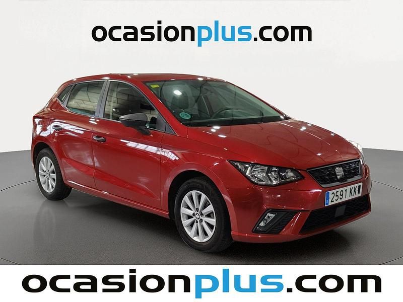 Brugt Seat Ibiza Reference 95 HK (69 kW) 2018 Rød Hatchback