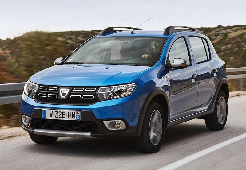 Usado Dacia Sandero Stepway Ambiance 90 CV (66 kW) 2016 Azul Utilitario