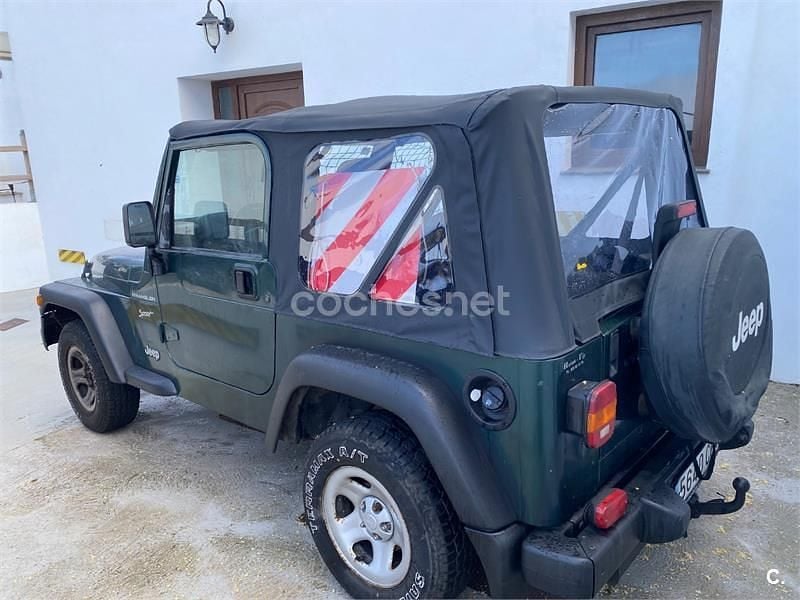 Usado Jeep Wrangler 118 CV (86 kW) 2003 Verde SUV