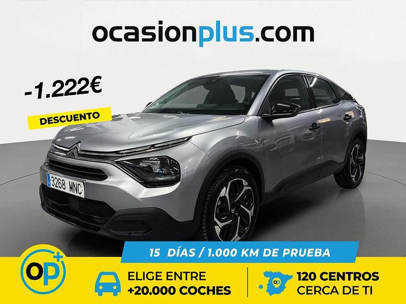 Gris Usado 2024 Citroën C4 PureTech Berlina | 13.450 € (Precio justo) - Imagen 1/4
