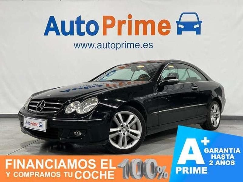 Negro Usado 2008 Mercedes CLK320 Avantgarde Coupe | 4970 € (Precio justo) - Imagen 1/4