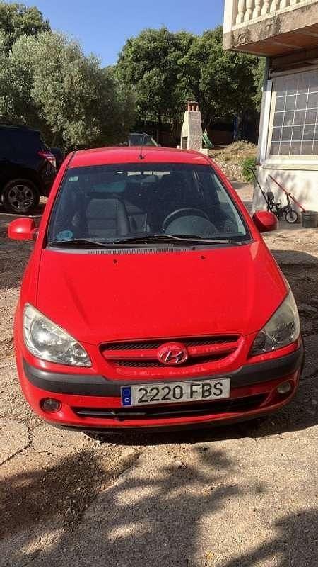 Rojo Usado 2006 Hyundai Getz Utilitario | 2350 € (Buen precio) - Imagen 1/4