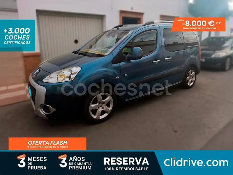 Verde Usado 2008 Peugeot Partner Tepee Outdoor Monovolumen | 6190 € (Un poco caro) - Imagen 1/3