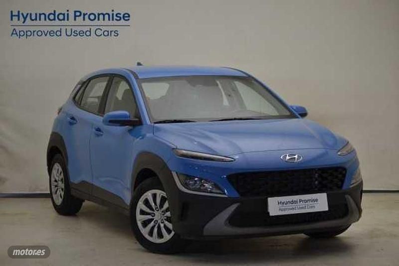 Usado Hyundai Kona 120 CV (88 kW) 2021 Surfy blue SUV